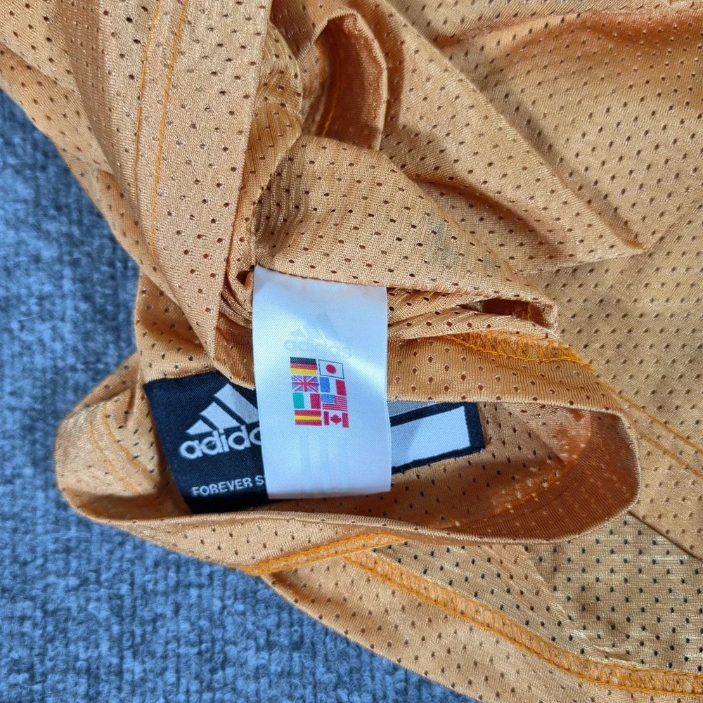 Adidas Tennessee Volunteers Football Jersey Mens Sz XL Orange #34 Mesh FLAW